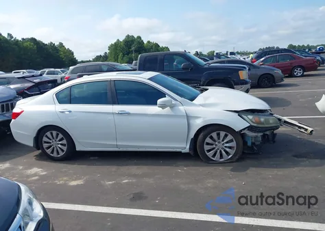 2014 Honda Accord Ex-L from USA, damaged, VIN 1HGCR2F84EA077307